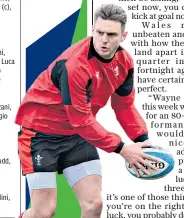  ??  ?? Happening again: Dan Biggar says he can see similariti­es with Wales’s Grand Slam of two years ago