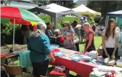  ??  ?? The annual Christmas Fair at St James’ Anglican Church is always a very popular event on the Graaff-reinet calendar.