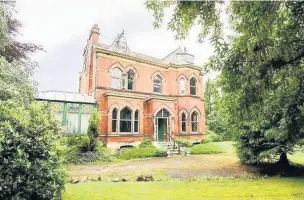  ??  ?? ●●Fern Cliff in Heaton Moor is up for sale for £1,475,000