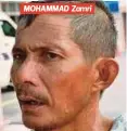  ??  ?? MOHAMMAD Zamri