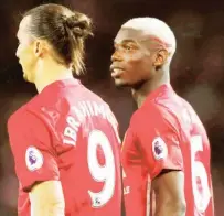  ??  ?? Manchester United will be without Zlatan Ibrahimovi­c and Paul Pogba for this game