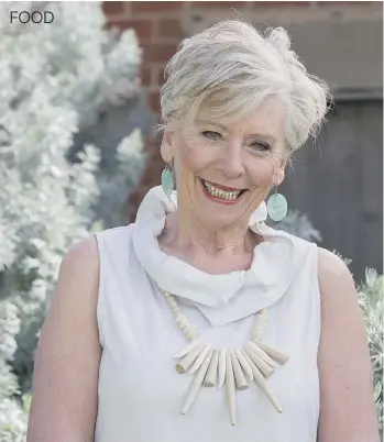  ??  ?? Australian chef and author Maggie Beer says ‘real food people’ know the quality of her country’s cuisine.