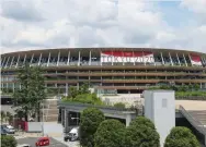  ?? (Pawel Kopczynski/Reuters) ?? A GENERAL VIEW of the National Stadium in Tokyo.
