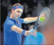  ?? REUTERS ?? Roger Federer entered his 15th ATP Finals semis.
