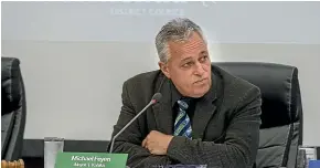  ?? MURRAY WILSON/STUFF ?? Horowhenua District Council has been urged to apologise to mayor Michael Feyen.