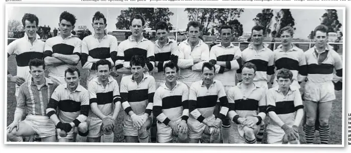  ??  ?? LEFT: A 1965 Sligo team is one of the many old photos in the new book.