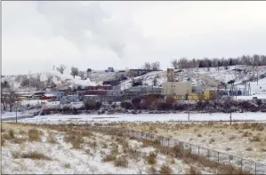  ?? NEWS PHOTO PEGGY REVELL ?? Medicine Hat's power plant had to kick operations into overdrive to meet the power consumptio­n needs of the city during the recent cold snap.