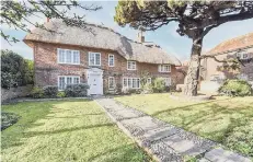  ?? PHOTO: ZOOPLA ?? High Street, Selsey – The Homestead is a Grade II listed cottage with five/ six bedrooms and a paddock area with stable. Price: £895,000.