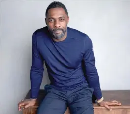  ?? AP ?? Idris Elba was named Sexiest Man Alive by People magazine.