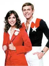  ?? HARRY LANGDON/GETTY 1981 ?? Richard Carpenter, right, part of the Carpenters with his late sister, Karen, has sued Universal Music Group.