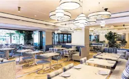  ?? SALAR ABDUAZIZ ?? The interior of Chef José Andrés’ new restaurant Zaytinya at The Ritz-Carlton South Beach.