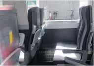  ??  ?? Some passengers have likened seats on GWR’s new InterCity Express trains to ‘ironing boards’