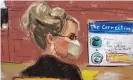  ?? Rosenberg/Reuters ?? Sarah Palin, as seen in a courtroom sketch on 11 February. Photograph: Jane