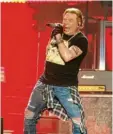  ?? Foto: Jack Plunkett ?? Axl Rose ist Frontmann der Rockband Guns ’n Roses.