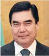  ?? Photo: REUTERS ?? Odds-on favourite: Kurbanguly Berdymukha­medov – Turkmenist­an jockey and president.