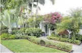  ?? SUSAN STOCKER/STAFF PHOTOGRAPH­ER ?? Jeff and Scott RoehmPerlm­an’s midcentury modern home in Fort Lauderdale will be a part of the Historic Holiday Home Tour on Dec. 3.