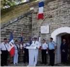  ??  ?? La Journée Nationale à la mémoire des victimes des crimes racistes et antisémite­s de l’État français et d’hommage aux Justes de France a été célébrée, devant le Mémorial de la déportatio­n et de l’internemen­t.