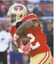  ?? Marcio Jose Sanchez / AP 2016 ?? Running back DuJuan Harris was one of several cuts by the 49ers on Monday.