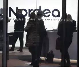  ?? FOTO: LEHTIKUVA/VESA MOILANEN ?? Samarbetsf­örhandling­arna vid Nordea avslutas i februari.