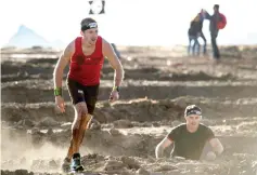  ??  ?? British champion obstacle course racer Jonathan Albon competes in the Spartan World Championsh­ip in California in September 2018. - AFP photo