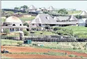  ??  ?? CONTROVERS­IAL: President Jacob Zuma’s Nkandla residence.