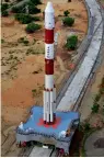  ?? — PTI ?? The 29-hour countdown for the launch of India’s eighth navigation satellite IRNSS-1H began at 2 pm Wednesday at the Sriharikot­a rocket port.
Report on Page 2