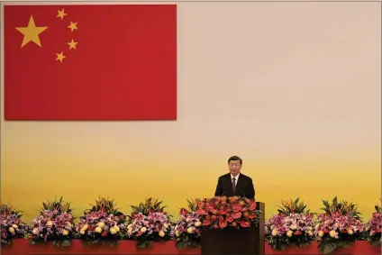  ?? ?? Xi Jinping rêve d’une prospérité commune partagée par tous les Chinois et s’appuyant sur le nouveau destin mondial de leur
grande civilisati­on.