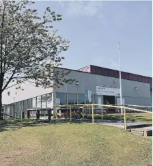  ??  ?? Peterlee Leisure Centre pictured before the work began.