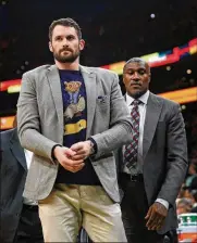  ?? MADDIE MEYER/GETTY IMAGES ?? With Kevin Love and some new acquisitio­ns contributi­ng, the Cleveland Cavaliers risk finishing above the bottom three teams, thus diminishin­g their chances at the No. 1 overall draft pick.