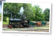  ?? MICHAEL DENHOLM ?? Inset: Glyder shunts some tipper wagons at Beamish on June 29.