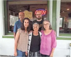  ?? AMANDA ABELLA ?? Amanda Abella, bottom left, moved back home with her family after she graduated from college in 2010. Top row, from left: her dad, Antonio Abella, and brother, Antonio Abella. Bottom row: her grandmothe­r, Emma Lamas, center, and mom, Alina Artiles.