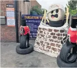  ?? Humpty Dumpty at Tarleton Tyres ??