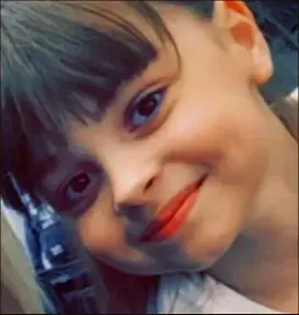  ?? FOTO AP ?? Saffie Roussos, met haar 8 jaar het jongste slachtoffe­r.