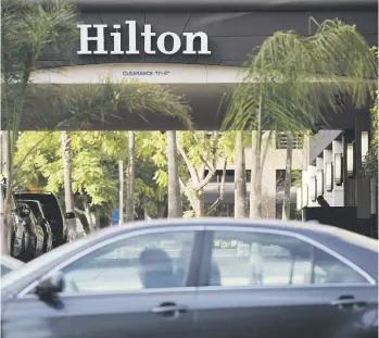  ?? Picture: Bloomberg ?? ROOM SERVICE. Hilton Worldwide plans to more than double its hotels in the African continent in the next five years, Reuters reports.