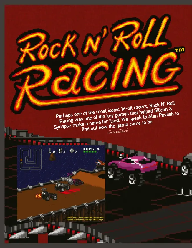 Rock N' Roll Racing (SNES)  Rock n roll, Racing, Retro gaming