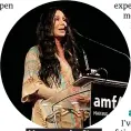  ??  ?? . Mamma mia: Cher. . honoured by amfAR.