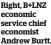  ?? Right, B+LNZ economic service chief economist Andrew Burtt. ??