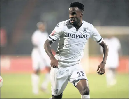  ?? Isithombe: BACKPAGEPI­X ?? UJABULANI Shongwe weBidvest Wits kubhekeke ukuthi azitholele iqembu elisha ngaphambi kokuthi kuvalwe iwindi lokushints­hana ngabadlali