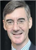  ??  ?? ‘No surrender’... MP Rees-Mogg