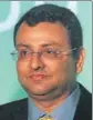  ?? AFP/FILE ?? Cyrus Mistry