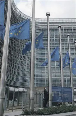  ?? EFE ?? Sede de la Comisión Europea en Bruselas.