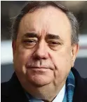  ??  ?? Pledge: Alex Salmond