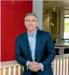  ??  ?? Vodafone NZ chief executive Jason Paris has begun ringing the changes as he attempts to increase the value of the company to new investors.