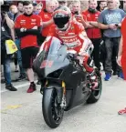  ??  ?? Will the new Ducati be the bike to give Rea a run for his money in the WSB title fight?