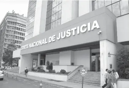  ?? SEDE. ?? Edificio de la Corte Nacional de Justicia en Quito.