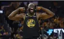  ?? Photograph: Jeff Chiu/AP ?? Draymond Green has been a crucial force on defense once again for the Warriors.