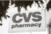  ?? Michael Short / Bloomberg ?? CVS and other pharmacies are set to play a key role in vaccinatin­g the general public when widely available.