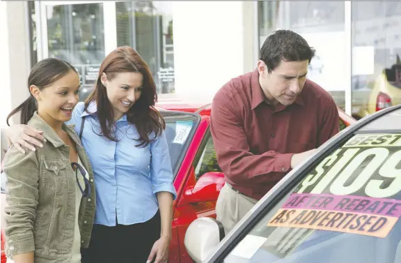  ?? GETTY ?? A recent study found 35 per cent of Canadians do not research their auto financing at all. For instance stretching out the payments to 96 months is a questionab­le approach.