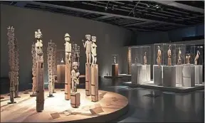  ??  ?? ##JEV#171-54-https://bit.ly/2pW0mLD##JEV# L’exposition «Madagascar, arts de la Grande Ile», au musée du quai Branly.