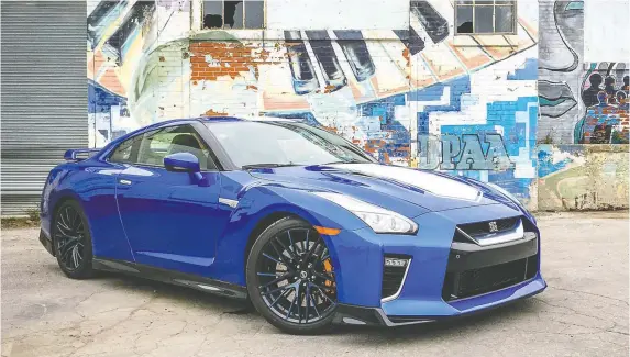  ?? PHOTOS: NICK TRaGIANIS/DRIVING ?? The 2020 Nissan GT-R 50th Anniversar­y Edition isn’t a whole lot different than its 2008 ancestor — and that suits Nick Tragianis just fine.